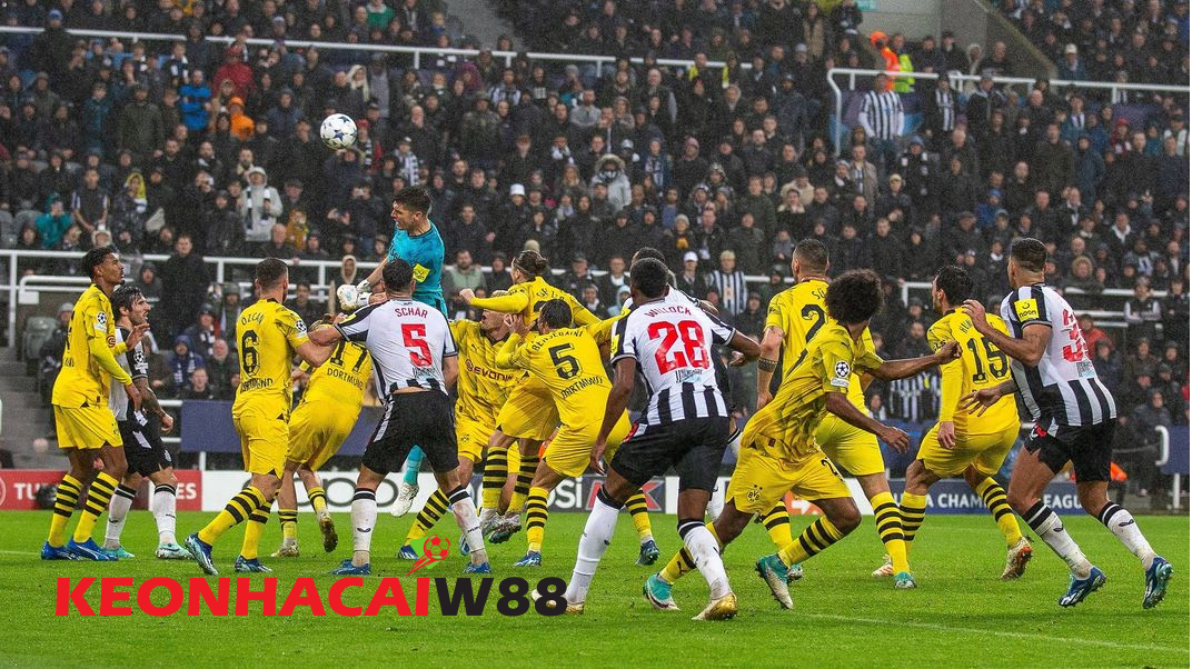 Soi kèo Cup C1 Newcastle Dortmund 